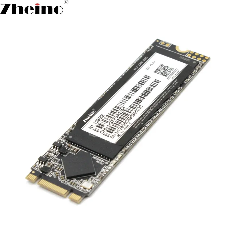 Enheter Zheino M2 SSD 2280 128GB 256 GB 512 GB 1TB NGFF 22x80mm Solid Drive Disk för Notebook PC