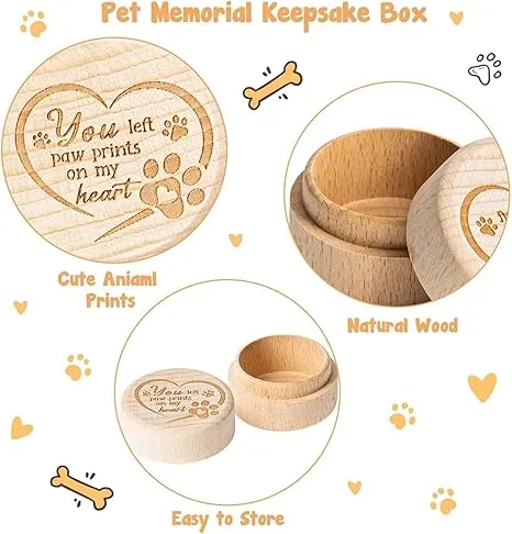 Bulk SEZDEKI Wooden Pet Hair Keepsake Dinner Box 2 Pack For Cats Teeth Nails Bone Ashes Fur Memorial Gift For Storing And Gifting From Phgate 13.65 DHgate.Com