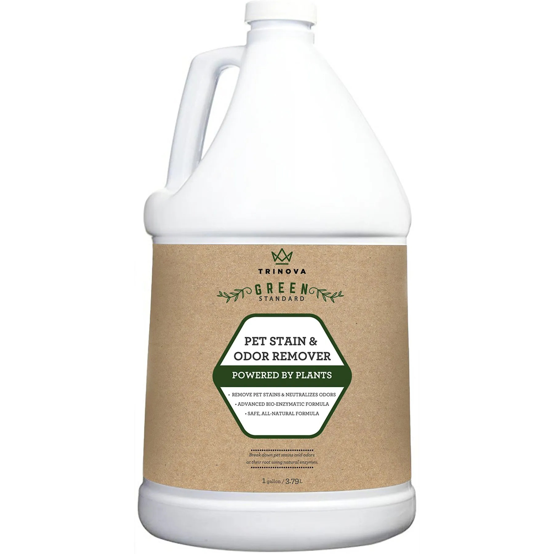 TriNova Pet Stain Odor Remover: Enzyme-Powered Formula for Deep