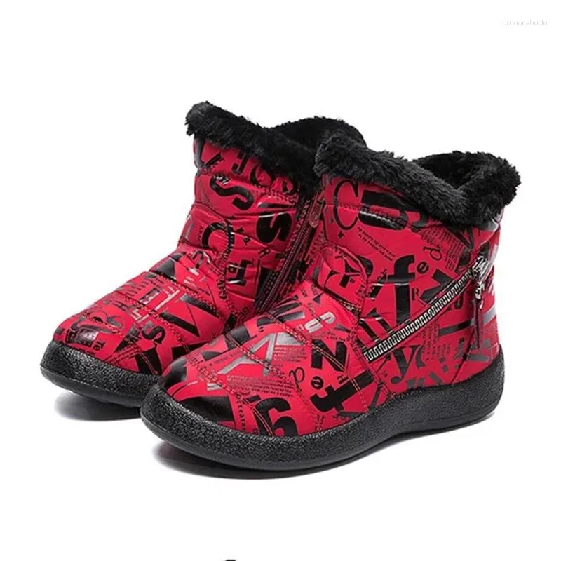 Bottes Femmes 2024 Fashion Snow étanche pour les chaussures d'hiver