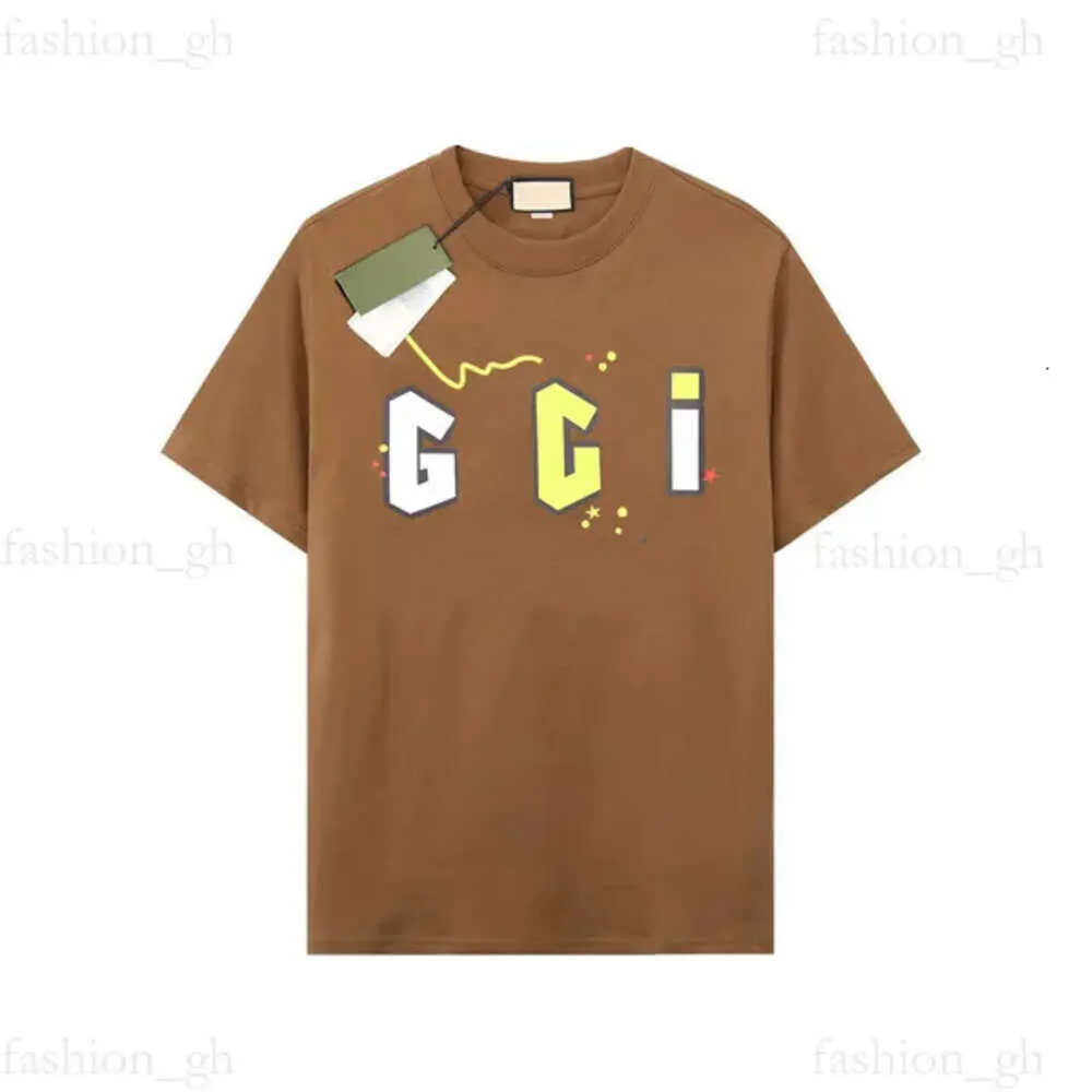 Maglietta Guuchi Mens G Shirt Designer Summer Gu T-T-Shirts Brand Luxury Thirts Mens Womens Women Short Short Hip Hop Streetwear Tops Shorts Abbigliamento Abbigliamento G-3 537