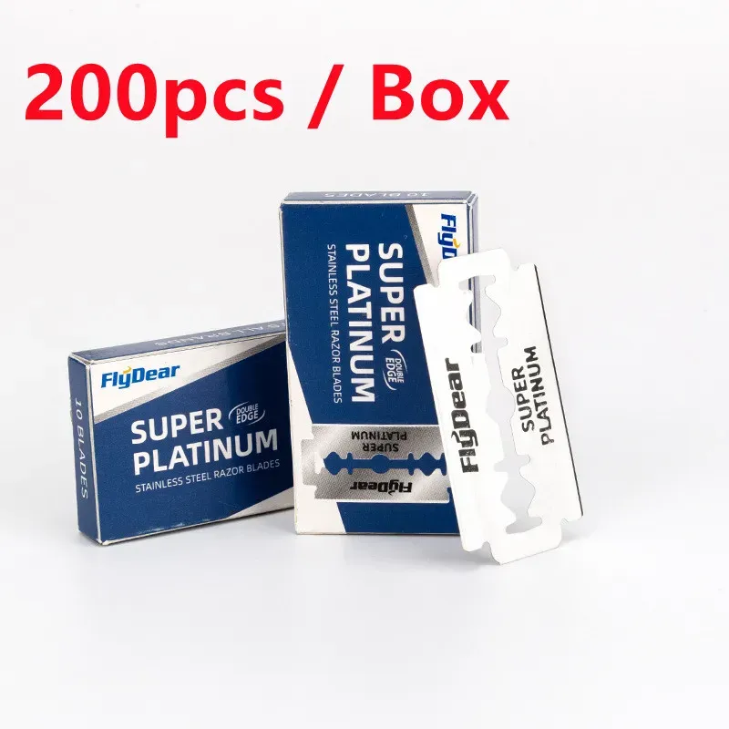 Shaver 200pcs Dorcc Razor Blades Bezpieczeństwo Bezpieczeństwo Bezpieczeństwo BRAZYTOR BAZOR DLA SHAVAGIN MĘŻCZYZNA SHAVER BARDE