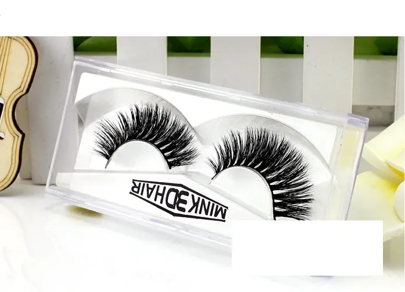 3D Eyelashes 8 Styles 100% Handmade Thick Natural False Eyelashes for Beauty Makeup fake Eye Lashes Extension