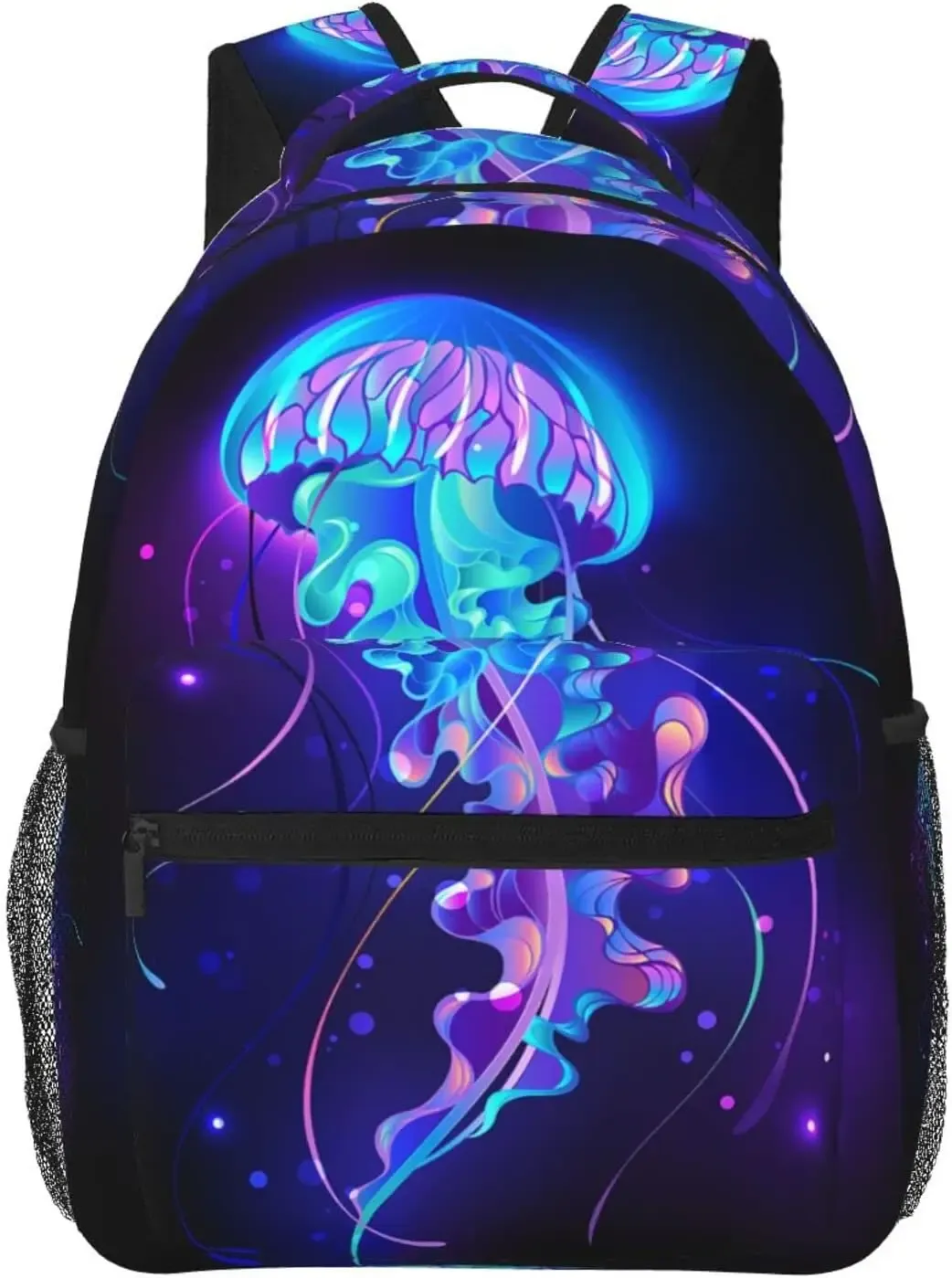 Bags Large Glowing Jellyfish Stylish Casual Backpack Purse Laptop Backpacks Pockets Computer Daypack For Work Business Travel