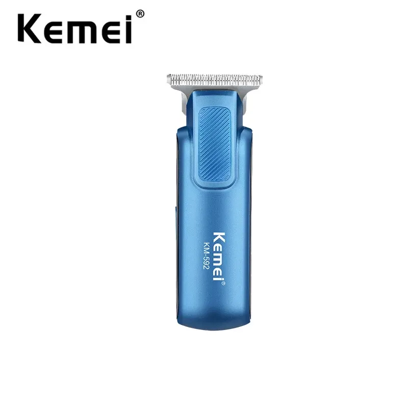 Clippers Kemei Electric Hair Clipper Mini Portable Hair Trimmer Перезаряжаемая режущая машина борода Барбер Бритва Мужчина Стиль инструменты KM592