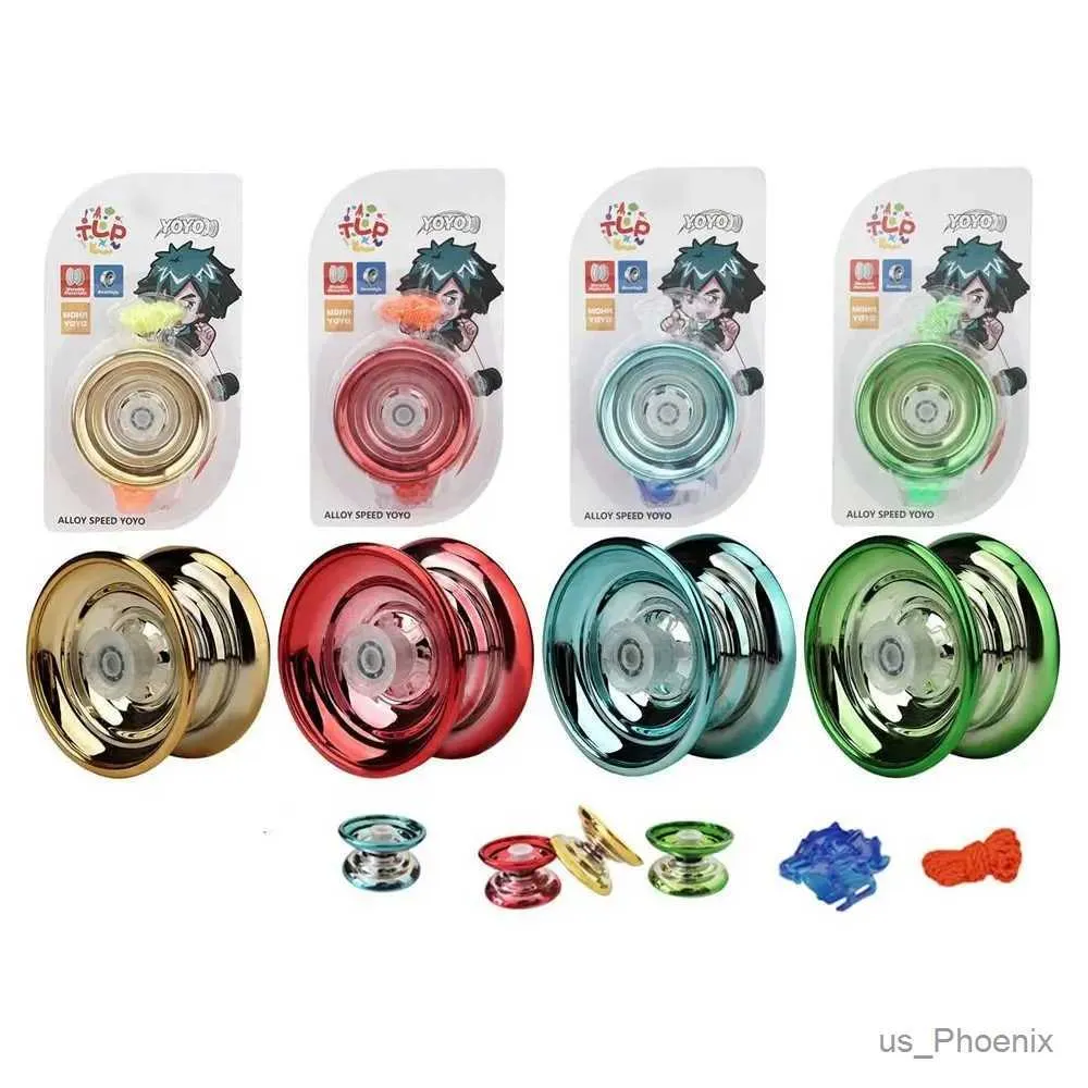 Yoyo Professional Special Props Boy Toys Интересные игрушки для новичков для детей светящиеся соревнования йойо йо-йо-мета-yoyo aluminum yoyo