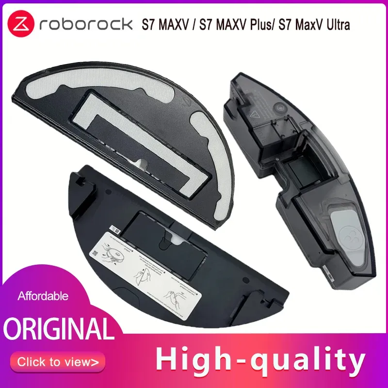 Cleaner originale S7 MAXV Ultra Accessori a vasca d'acqua controllata elettricamente Piatto di stoffa per roborock S7 Maxv/S7 Maxv Plus