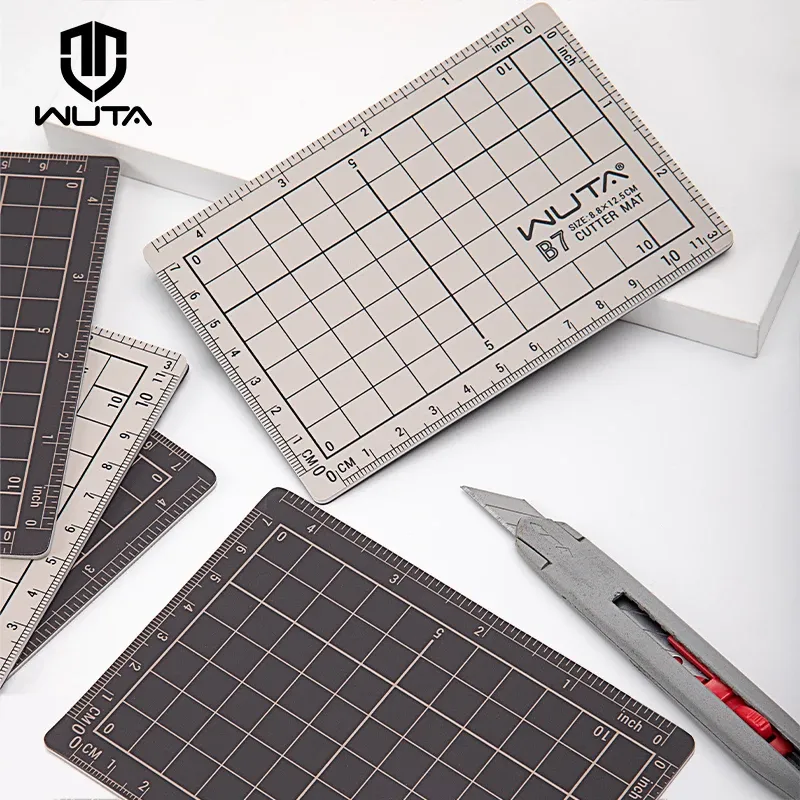 Leathercraft WUTA B7 Cutting Mat, Engraving Pad, Carving Knife DIY Craft Cutting Board Multipurpose Art Supplies Stationery School Supplies