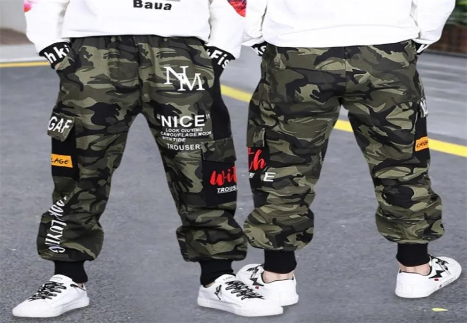 Pantalons de Sports Boys Pantalons Boys Pantalon Camouflage Pantal