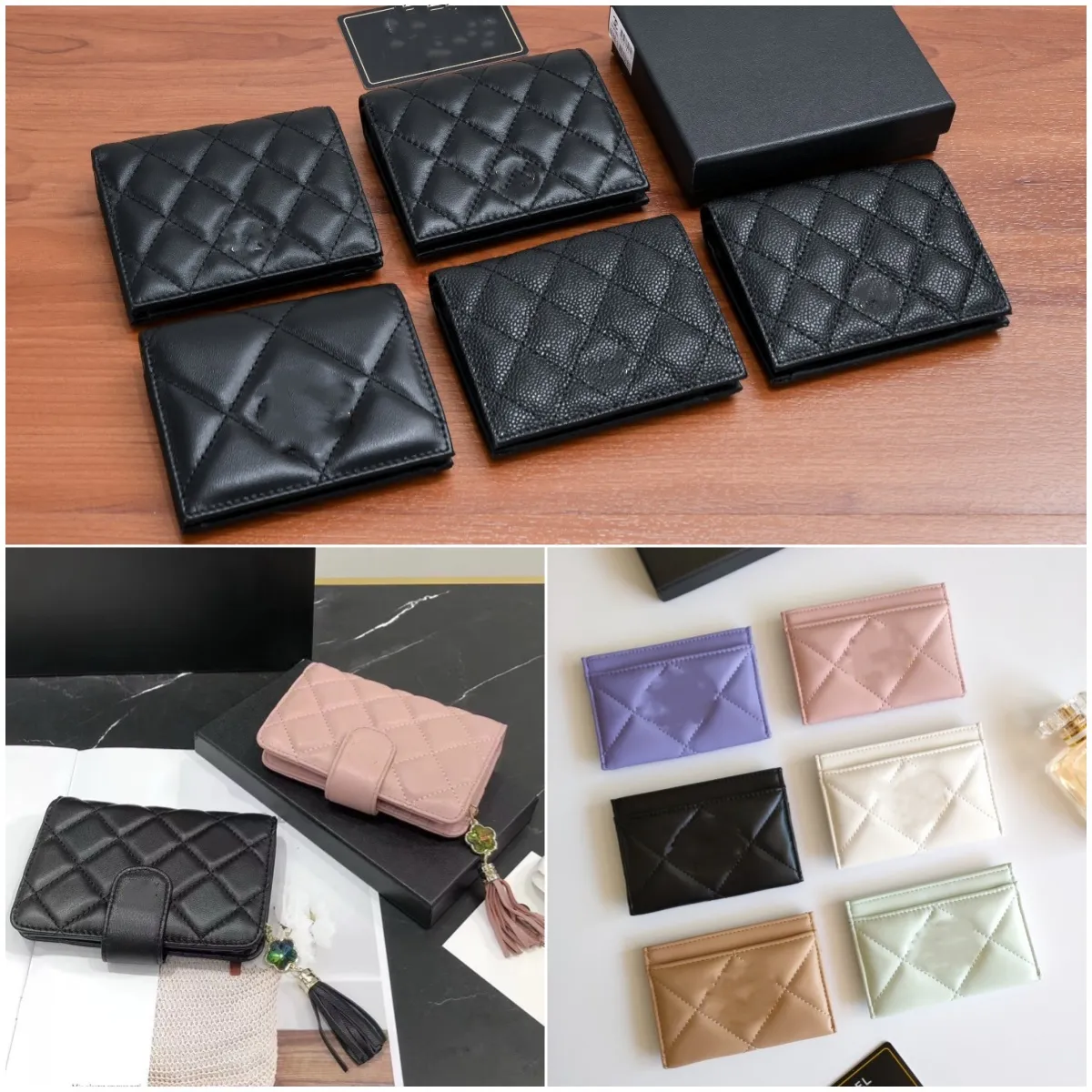 Cute Candy Colored Designer Card Holder Wallet For Women With Valentte Gift Set From Booklist, $29.48 | DHgate.Com thumbnail