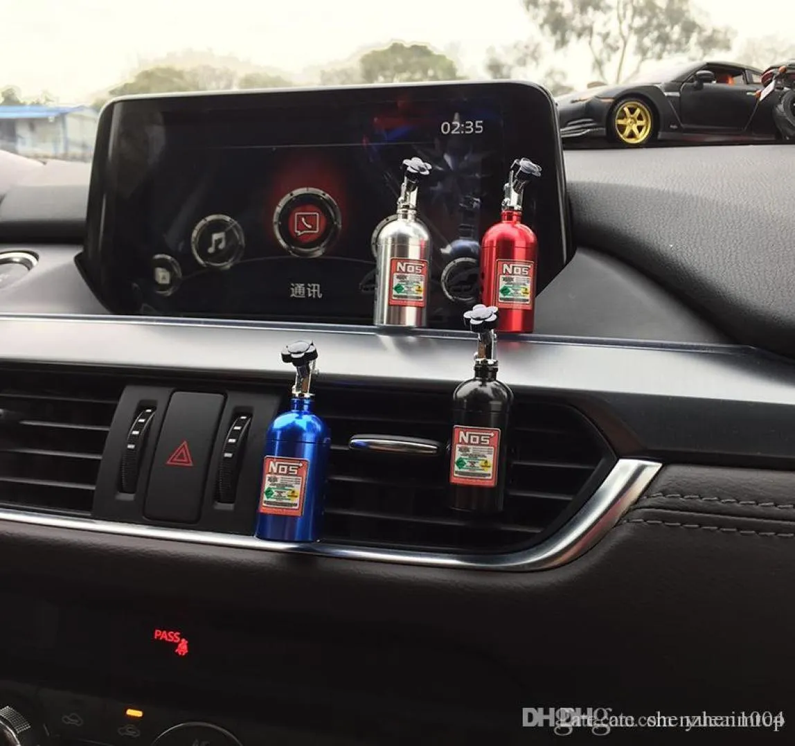 Voiture à parfum solide éponges recharge de rassasinage d'air outlet nos Clip de parfum Auto aromathérapie dissiper l'odeur particulière Cylindre d'azote6343303