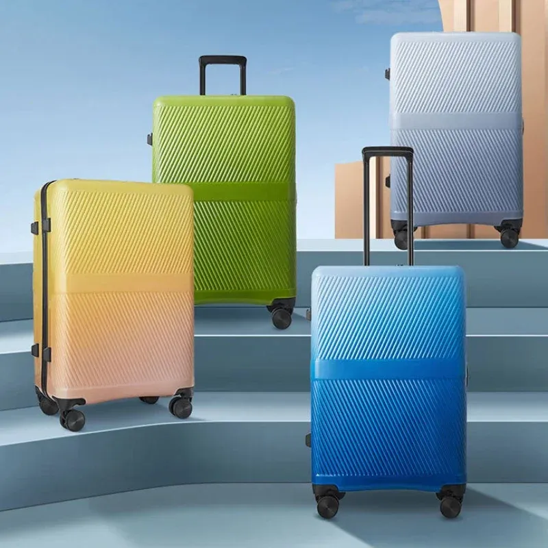 Багаж 20/24/28 дюйма путешествий чемодан на подсказках.