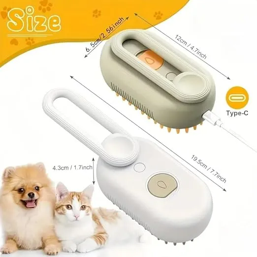 9-Piece Dog Grooming Brush Kit – Self-Cleaning Slicker, Shedding Comb, Nail Clippers, Scissors & Storage Bag - View #7