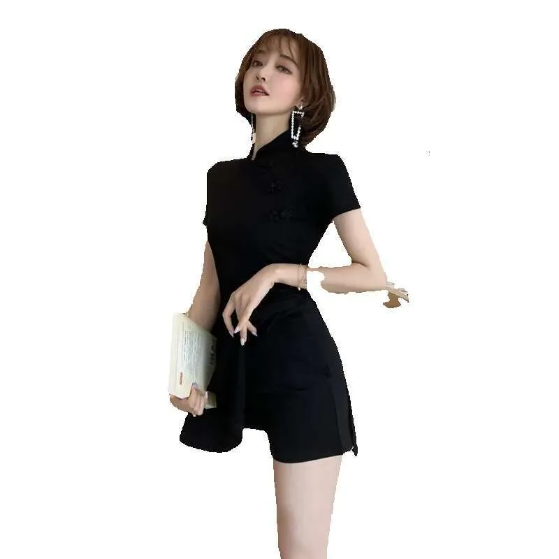 S XXL Plus Size Chinese Traditional Top Qipao Shirt For Woman And - Main Image