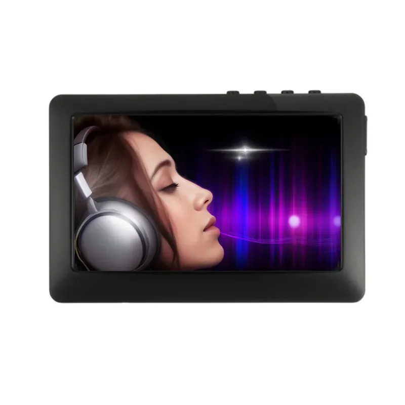 Speler 4.3 inch touchscreen 8gb mp4 knoppen digitale mp5 speler met foto kijker muziek mp3 -functie