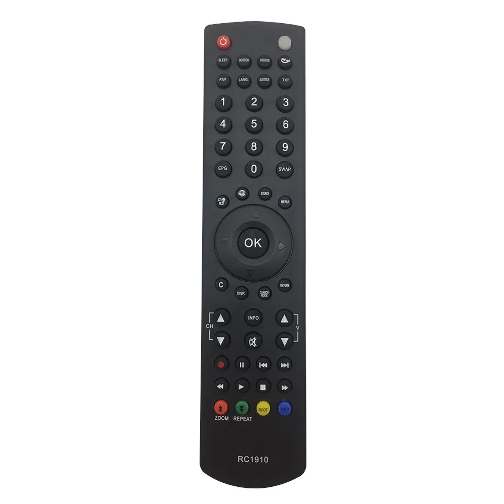 Ny ersättning RC1910 Fjärrkontroll för Toshiba Sharp Bush Universal Smart TV Remote Control LCD LED TV