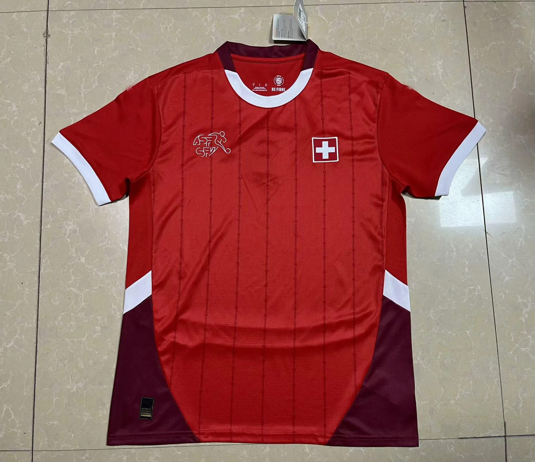 Svizzera Maglia Shaqiri Svizzera Maglia Da Calcio 2024 Okafor