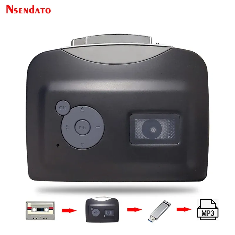 Lecteur EZCAP 230 cassette USB Tape lecteur de bande à MP3 Recording Music dans USB Flash Drive Adapter Music USB Cassette Player Converter