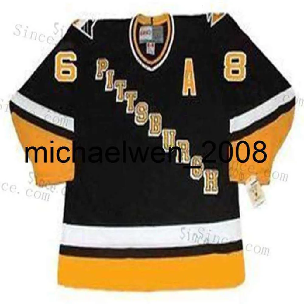 Kob Weng Mens,Womens,Kids-JAROMIR JAGR 1996 CCM Vintage Away Custom Any Name&No. Hockey Personalized JerseysGoalit Cut Jerseys