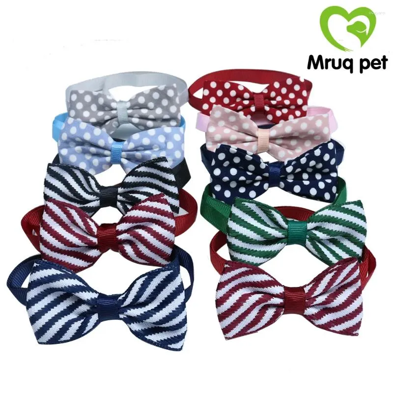 Odzież dla psów 50pcs Pet Cat Bows Class