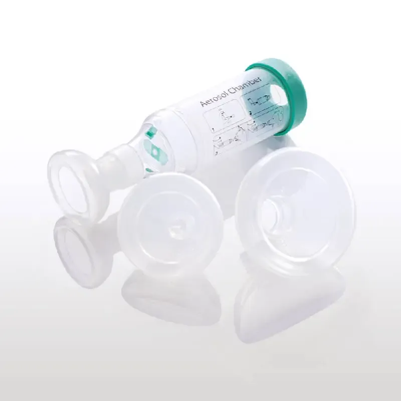 Instruments Veterinary Inhaler Nebulizer Chamber Spacer Inhaler For Dog & Cat With 2 Soft Medical Silicone Face Mask