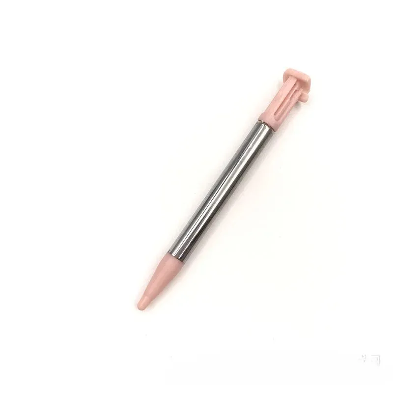 Metall Telescopic Stylus Plastic Stylus pekskärmspenna för 2DS 3DS NYA 2DS LL XL NYA 3DS XL för NDSL DS Lite NDSI NDS Wii