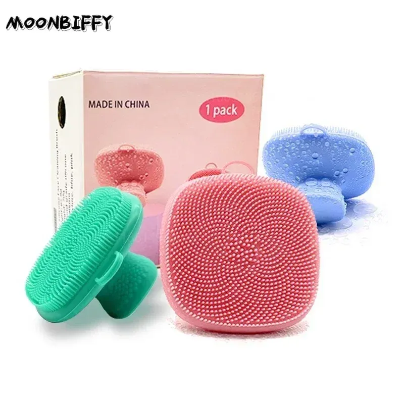 Époux de nettoyage en silicone nettoyage pour le visage exfoliant le nettoyage de nettoyage du visage Brosse en profondeur Nettoyage des pores Wash Cleaner for Face Skin Tool