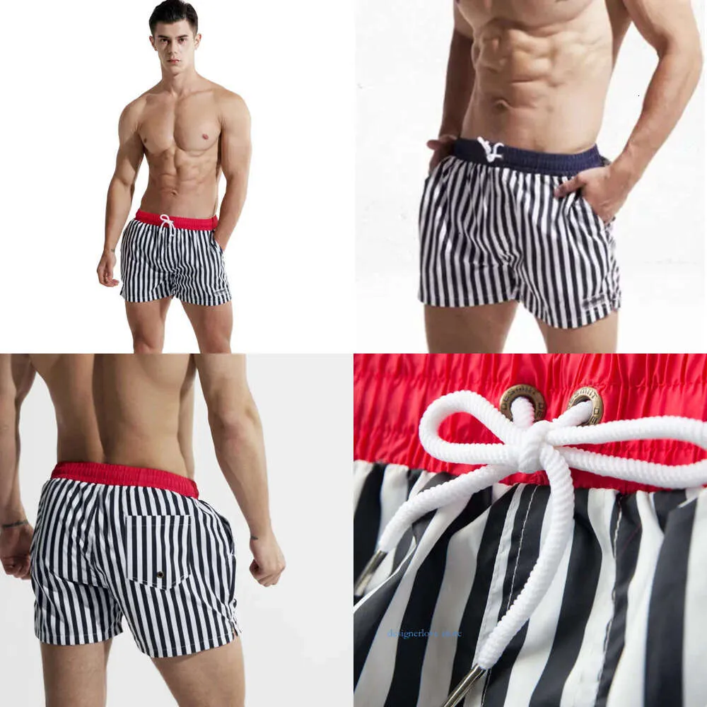 Mens Swim Shorts Beach Swimming Swimwear Stripes Surf Boardshorts for Man Swim Short Sea Board Bathing Suit Wear Womens Short Pant