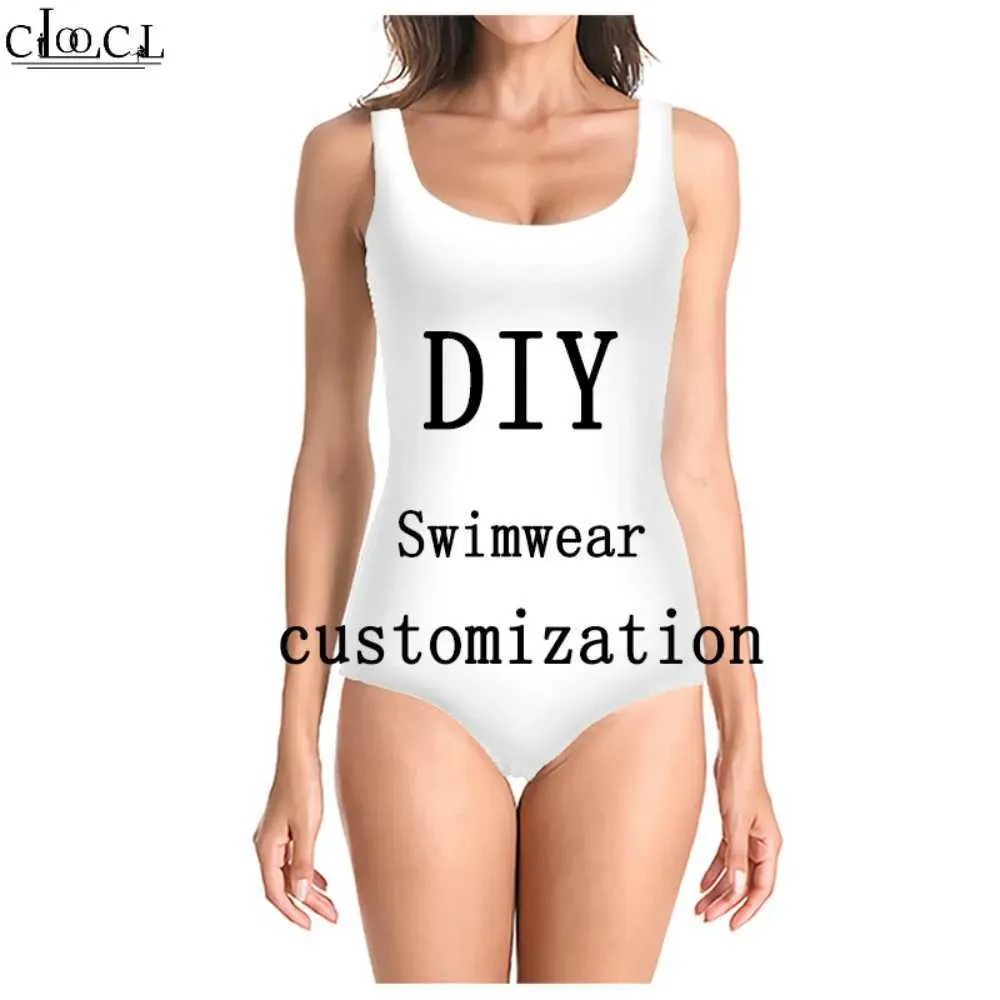 Swim Wear Stret Ladies Swimsuit 3D Impresión DIY Personalizado Imagen de trajes de baño Sexy/Photo/Star/Singer/Anime Harajuku One Piece Swimsuit 240423