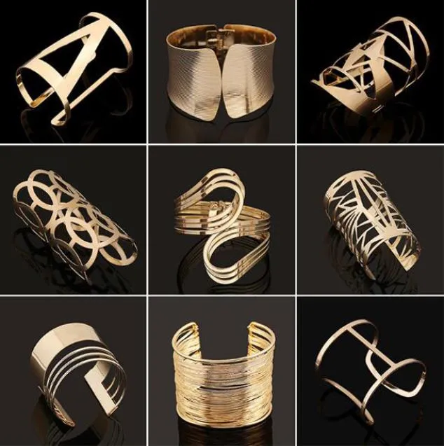 10pcslot Mix Style Gold Plated Crystal Rhinestone Bracelets Bangle For DIY Fashion Jewelry Gift CR0269713173