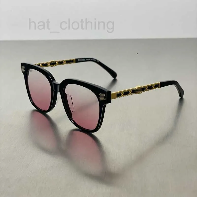 Fashion Sunglasses Frames Designer Xiaoxiangjia 2023 Nouveau 0768 Brand Lunettes plates Noir Frame noir et femme Plain Tone 5VO8 GKG0