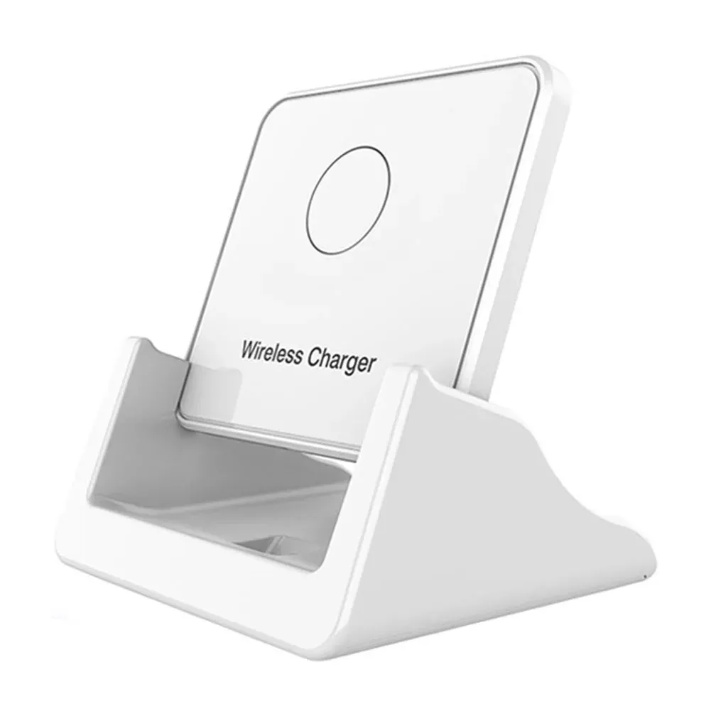 Chargers Home Gift 15W Station Travel Portable Fast Charging Wireless Charger Stand With Phone Holder Table Top For IPhone 12 11 Pro X