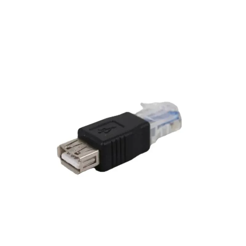 Ny 2024 Ethernet -port till USB -anslutning USB -adapter USB till RJ45 Ethernet -kabeladapter USB till Crystal Head AdapterUSB till Ethernet ConnectorUSB till Ethernet Connector