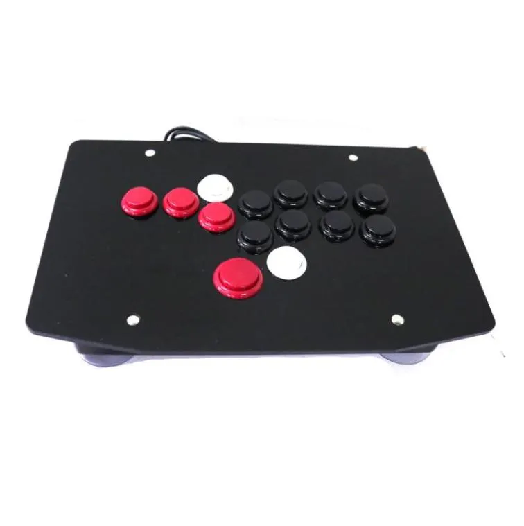 RacJ503B Tutti i pulsanti Arcade Fight Stick Controller hitBox Style JOYStick per PC USB7891919