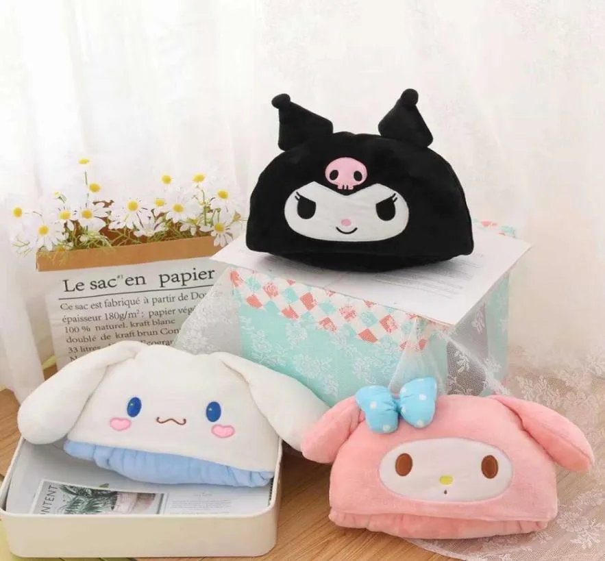 Cinnamoroll mymelody kuromi plysch mantel härlig anime manteau tecknad tupplur tupplur mjuk flanell filt barn039s dag nuvarande 214914557