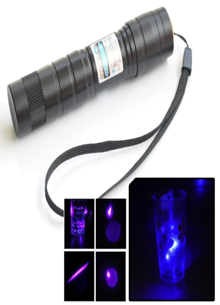 High Quality 405nm 5mW Violet Blue Beam Laser Pointer Pen Adjustable Lazer Model 14BD3771244