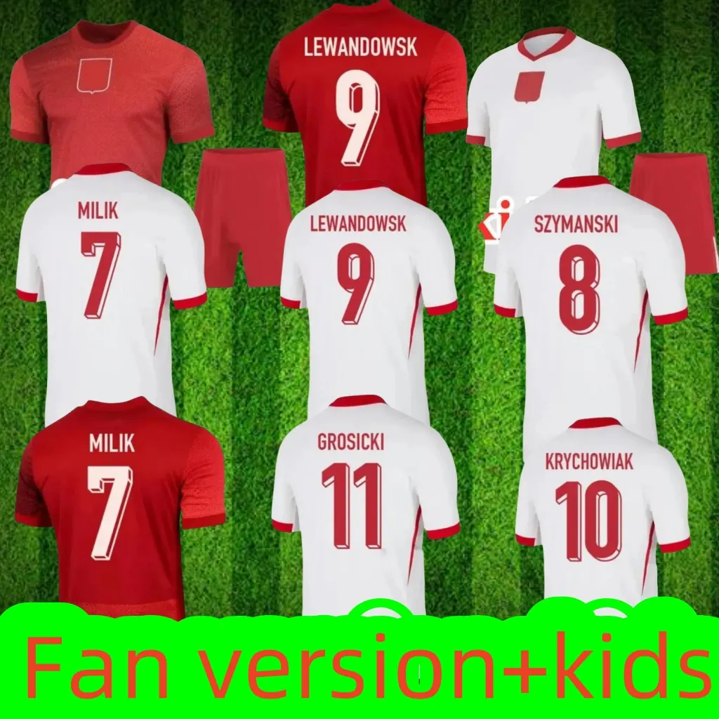 2024 2025 Neue Polen Lewandowski Fußballtrikot