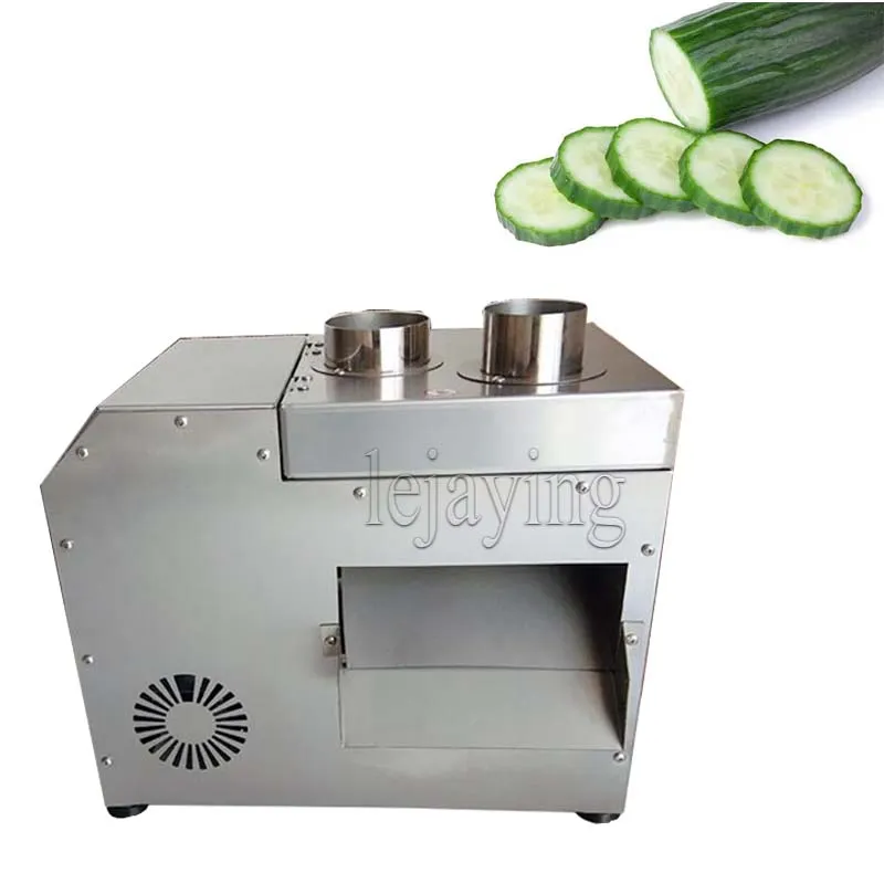 Vegetable Fruit Slicing Machine Electric Lemon Slicer Automatic Commercial Potato Carrot Cutting Machines