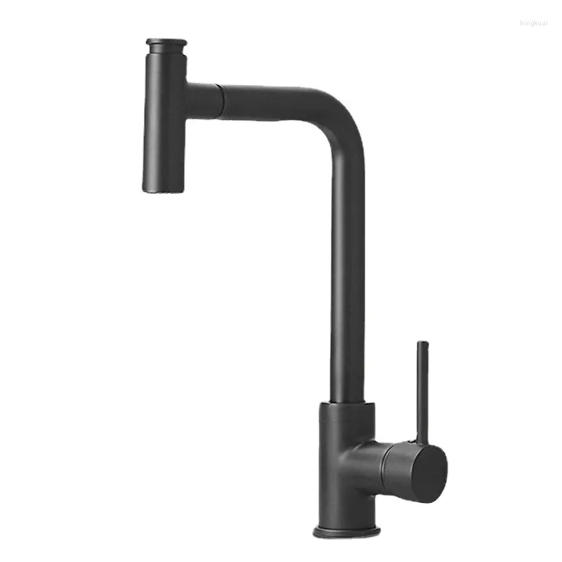 Kitchen Faucets Black Sensor Faucet Intelligent Sensing Mixer Touch Control Sink