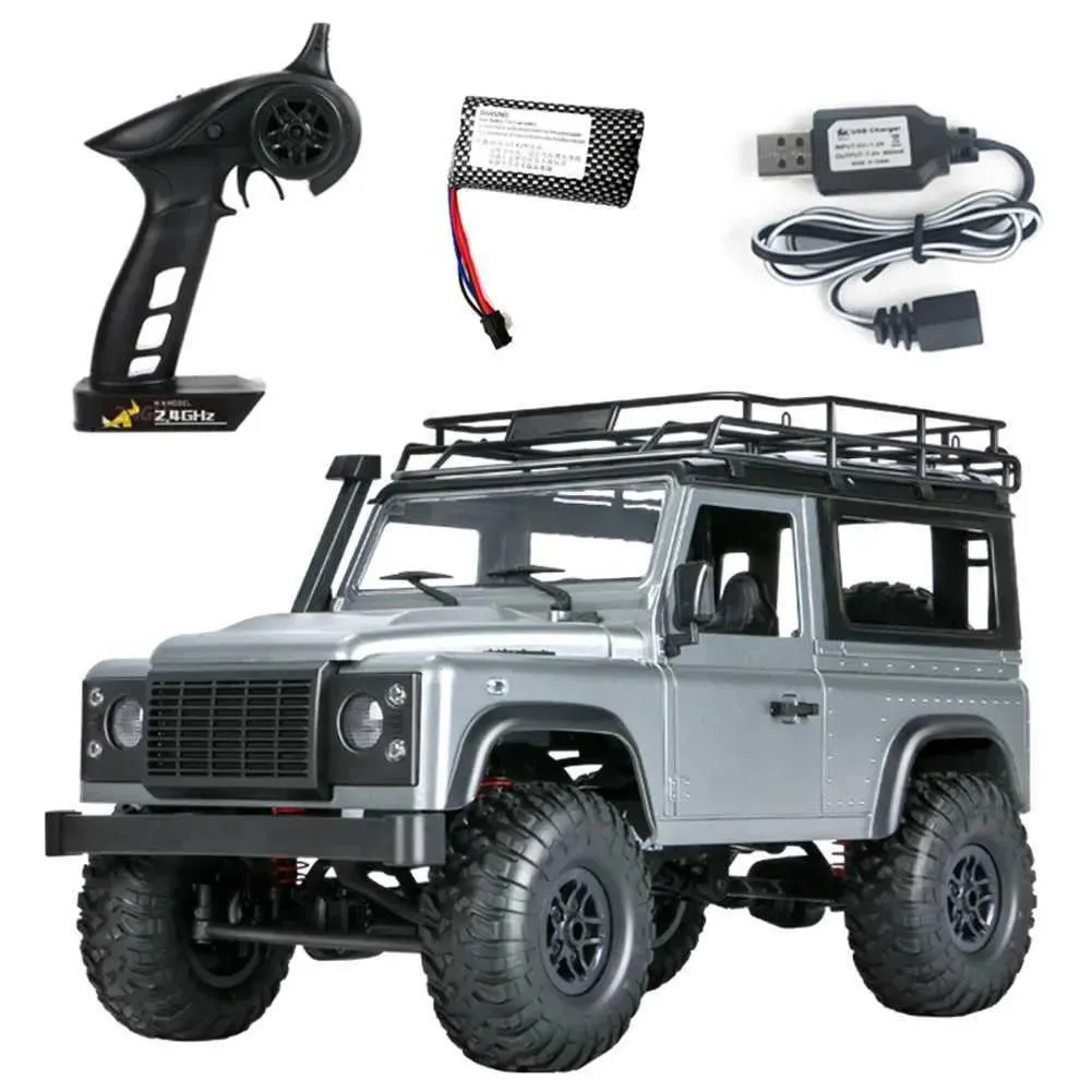 Electric/RC CAR 1 12 MN Model RTR -versie WPL RC CAR 2.4G 4WD MN99S RC Rock Crawler D90 Defender Pick -up Remote Control Truck Speelgoed Toys T240422