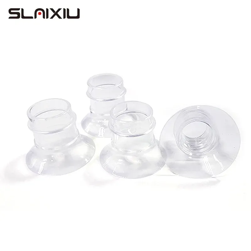 Enhancer Slaixiu 17/19 mm Bröstpump Tillbehör Hornkaliber Size Converter Milk Cup Caliber Adapter Liten Nipple Horn Cover