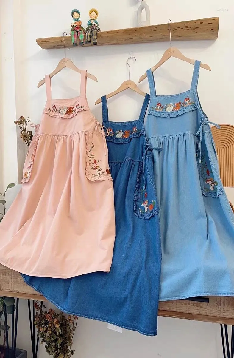 Lazada New Denim Dresses Casual Dresses 110cm Bust Spring Summer - Main Image