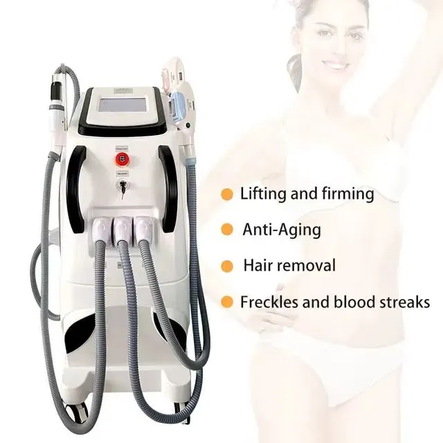 Latest Multifunction carbon 4 in 1 q switched nd yag laser hair removal machines rf face skin opt ipl hair remove 1600W Diode Laser Hair Removal Machine