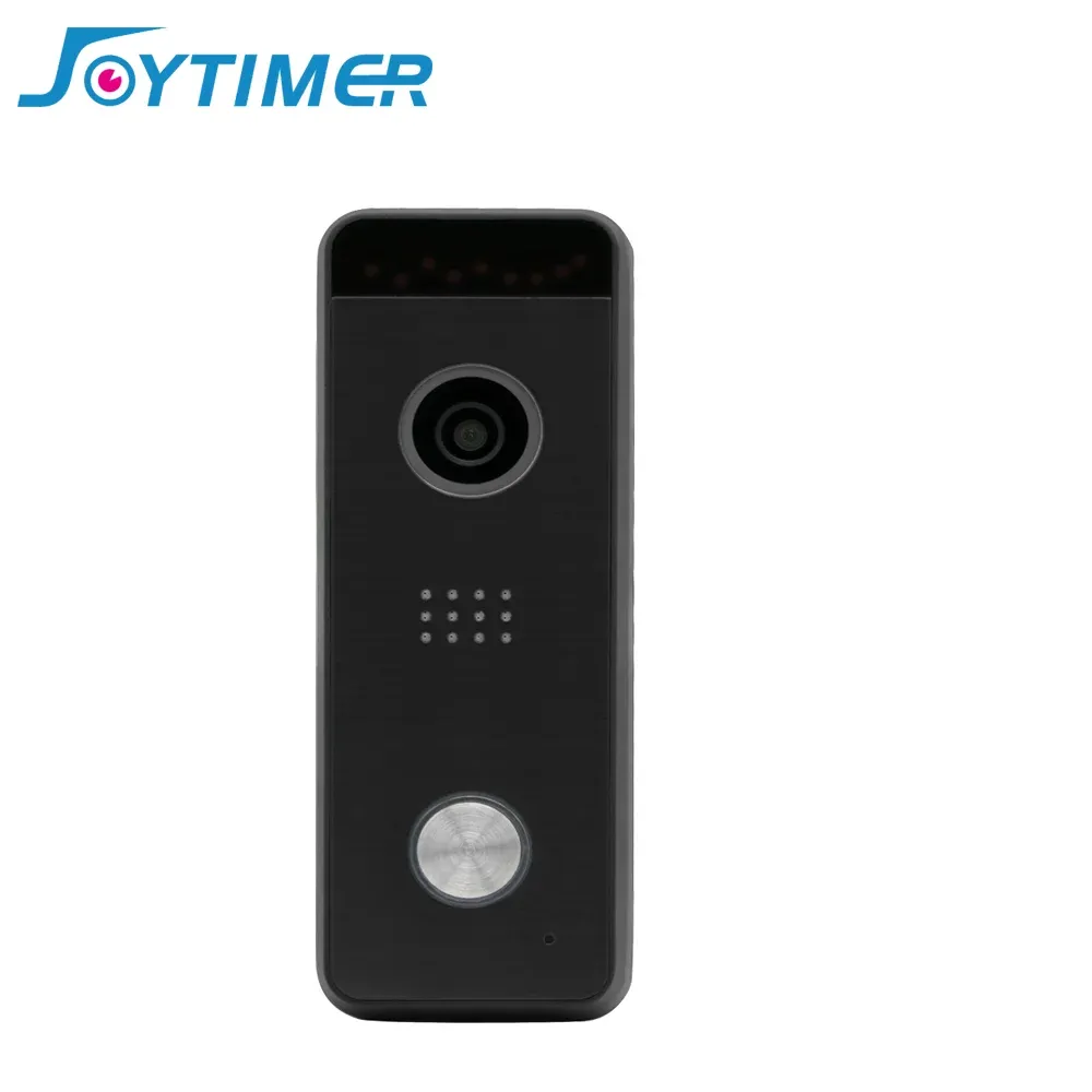 Deurbels Joytimer 4Wired Video Deur Telefoon Oproep paneel 1200TVL Buiten Door Bell IP65 Waterdichte 130 ° Uitzicht Hoek Lens Ir Night Vision