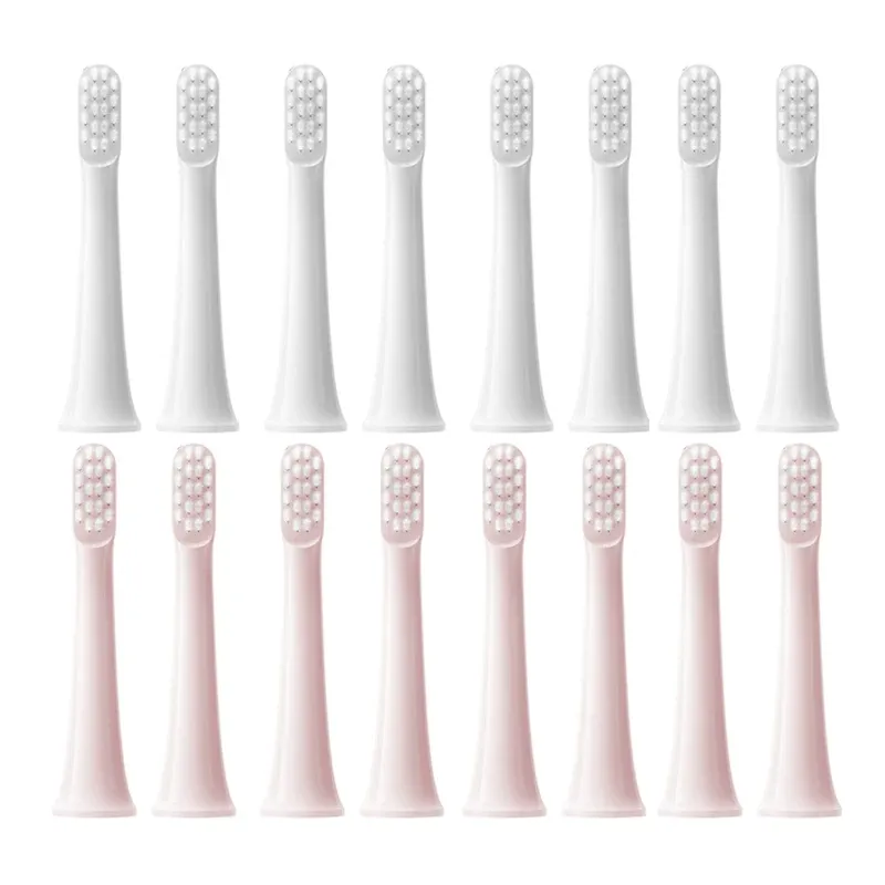 Brosse à dents 8pcs pour Xiaomi Mijia T100 Têtes de brosse de remplacement SONIC Electric Brosse à dents Vacuum Dupont Soft Hozzle approprié