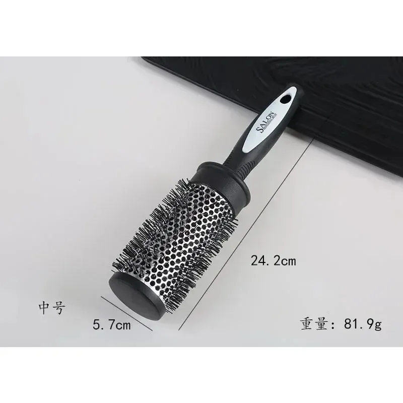 Nuevo 2024 PECHO PELO CIEDAD CIELO CILINDO CILINDO DE NYLON CAIL CABELO COLLO COMBRO TUBO DE ALUMINUM ALUMINUM TUBO DE CARRIL REDONDO CARRE