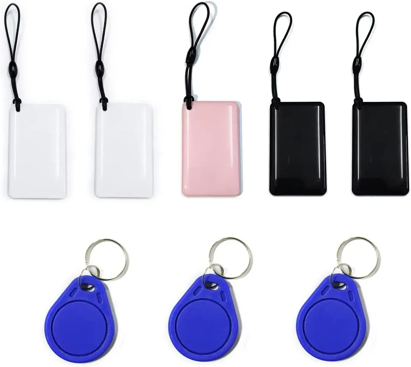 Contrôle 8 packs 13,56 MHz IC Carte Fob Lock Porte, MktStleat Smart Ttlock Key, cartes RFID, TarJeta Keyfob Access Control Kits Smart Door