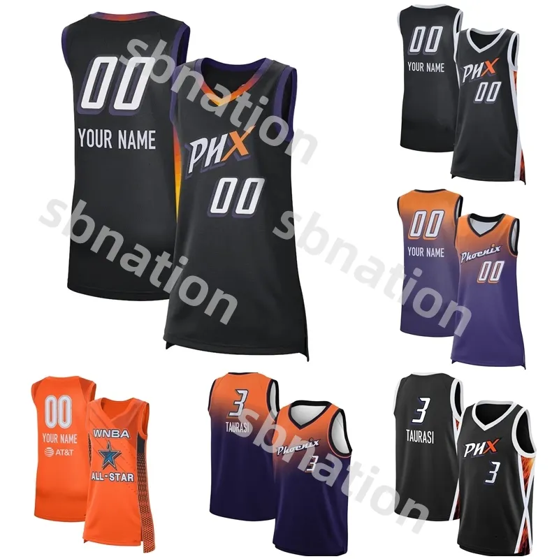 2024 Kvinnor Basketball Phoenixes Mercury Rebel Jerseys Brittney Griner Diana Taurasi Sophie Cunningham Sug Sutton Rebecca Allen Amy Atwell Morgan Bertsch Natasha