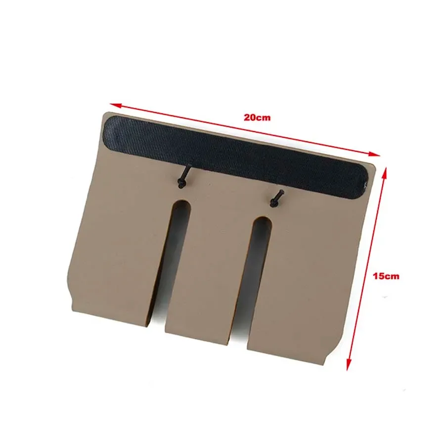 Fishhooks TMC3111de Kydex 556 Mag Pouch Insert Tactical Vest Front Panel Magazine Plate Carrier