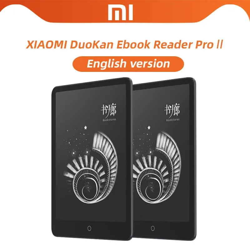 Dönüştürücü Xiaomi E -Kitap Miriader E Reader Pro2 300PPI HD EINK Ekran 32GB Hafıza Okuma Ofisi Okuma İçin Uygun Okuma Lambası